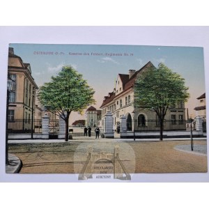 Ostróda, Osterode, barracks, ca. 1915
