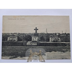 Działdowo, Soldau, cemetery and war memorial, ca. 1915