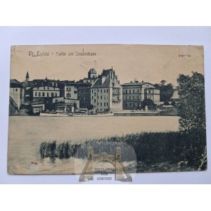 Iława, nemecky Eylau, panoráma z roku 1915