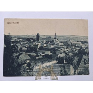 Nowe Miasto Lubawskie, panoramic view, ca. 1920
