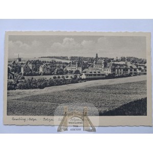 Mrągowo, Sensburg, panorama, szkoła policyjna ok. 1930