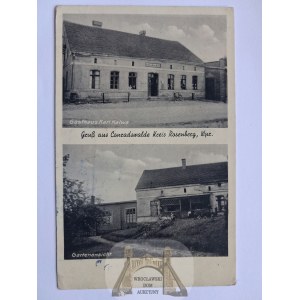 Podlasek near Susz, Nowe Miasto Lubawskie, Restaurant 1940