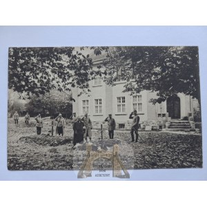 Ełk, Lyck, hroby pred vilou, okolo roku 1915