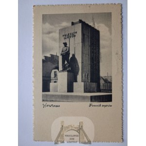 Warsaw, Monument to the Sappers, published by Polonia, No. 317, 1938