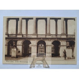 Warszawa, Grób Nieznanego Żołnierza ok. 1937