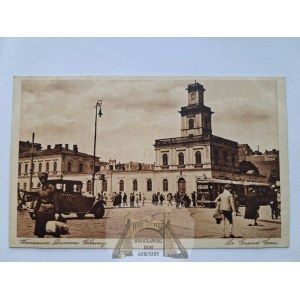 Warsaw, Main Station, tram 1931