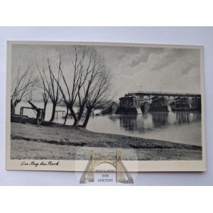 Brok, near Ostrów Mazowiecka; a bridge demolished around 1940