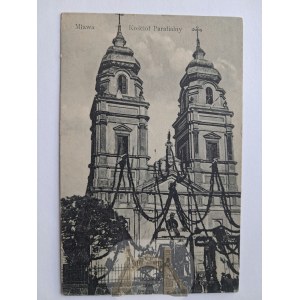 Mława, parish church, 1915