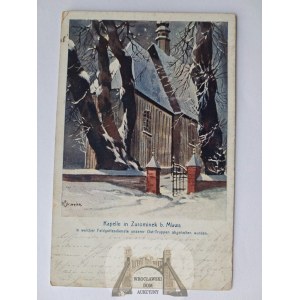 Żurominek near Mława, church, 1916