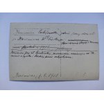 Kazimierz Dolny, vyhorený činžový dom na ulici Celejowska v roku 1918