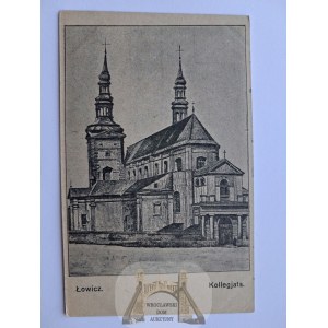 Łowicz, Collegiate Church, 1915