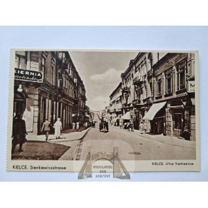 Kielce, Sienkiewicza Street, ca. 1940
