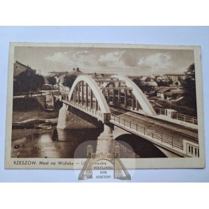 Rzeszów, Brücke über den Wisłok, um 1939