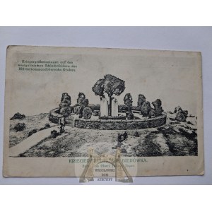 Bierówka near Jasło, cemetery and war memorial, ca. 1915