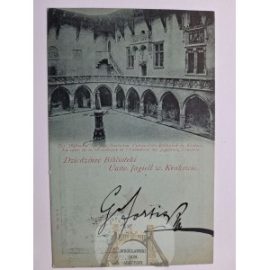 Cracovia, cortile della biblioteca, Księżycówka 1899