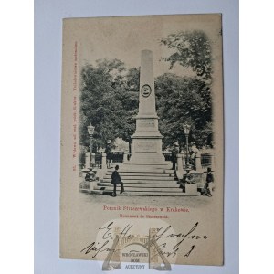Kraków, Staszewski Monument, 1900