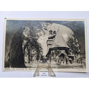 Rabka, wooden church, ca. 1935