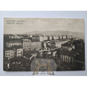 Cieszyn, barracks, ca. 1919