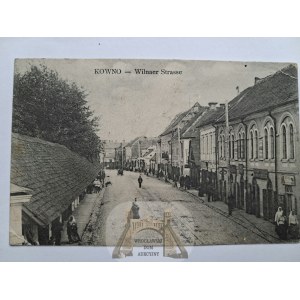 Lithuania, Kaunas, Vilnius Street, 1916