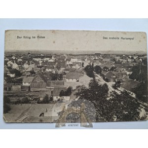 Lithuania, Mariampol, Marijampolė, panorama, 1917