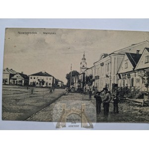 Belarus, Novogrudok, Market Square, ca. 1916