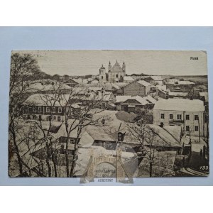 Białoruś, Pińsk, panorama, 1916