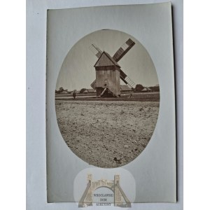 Belarus, Pruzhany, windmill, private postcard, ca. 1916
