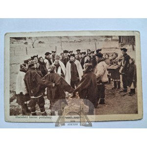 Ukrajina, Hucul, huculský svatební tanec, 1927