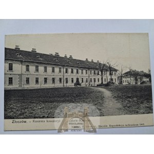 Ucraina, Złoczów, caserma della cavalleria, 1908 circa