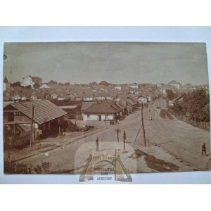 Ukraine, Khodoriv, street, photograph, ca. 1916
