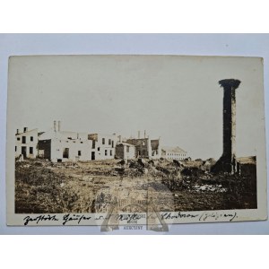 Ukraine, Chodorów, Ruinen, Fotodokumentation, um 1916