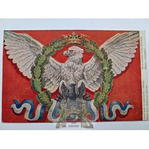 Patriotic, Legion Eagle, painted by Grzybkowski, ca. 1920