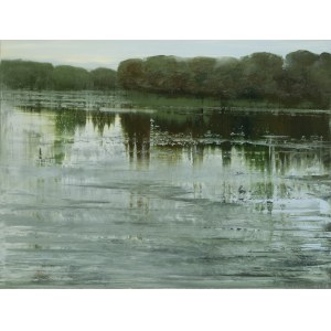 Jagoda Kaczmarczyk-Hudzik (b. 1966, Kraków), Vistula Landscape CXLI/141, 2026