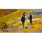 David Bagalishvili (b. 1963, Georgia), “Threshold to the Sea” from the series “Labyrinths #48,” 2026