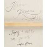 Hanna Rozpara (ur. 1990, Sosnowiec), Irysy i orliki en grisaille, 2026