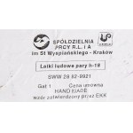 Lalki w strojach ludowych - para krakowska