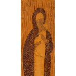 Ewelina Pęksowa (1923, Zakopane – 2015, Zakopane), Madonna Plaque, 1972