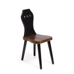 Inconnu, ensemble de quatre tabourets, vers 1960