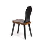 Inconnu, ensemble de quatre tabourets, vers 1960