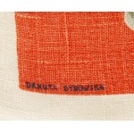 Danuta Dybowska, Ceramics and Pottery: Polish Folk Art Shawl and Folk Costumes Four-Card Set