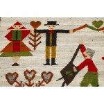 Jolanta Banaszkiewicz (b. 1926), Dance woolen kilim