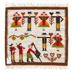 Jolanta Banaszkiewicz (b. 1926), Dance woolen kilim