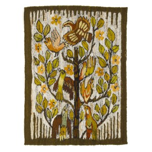 Antoni Zydroń (1936 Kraków - 2001 Poznań), Kilim Spiewające ptaki