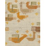 Maria Bujaková (1901 Kolomyja – 1985 Kościelisko), kilim „Obláčik vtáčikov“
