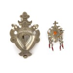 Two Zakopane-style brooches, second half of the 20th century.