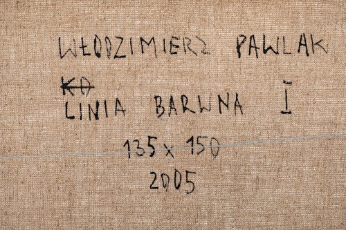 Włodzimierz Pawlak, Linia barwna 1, 2005