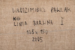 Włodzimierz Pawlak, Linia barwna 1, 2005