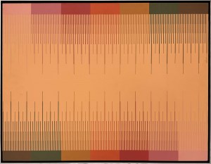 Richard Anuszkiewicz, Soft Light Coral, 1975