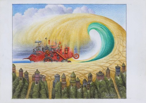 Jacek Yerka, Żnikwa na Oahu, 2024