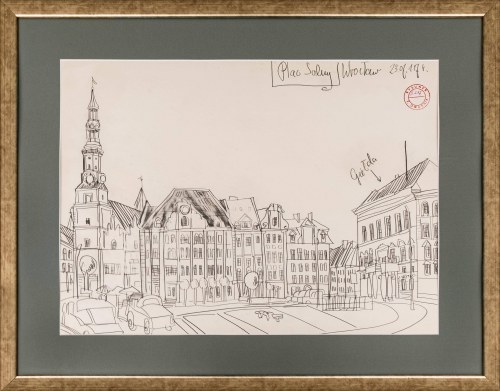Edward Dwurnik, Plac Solny : Wrocław, 1978